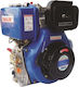 Hailin HL178FAE G1 Κινητήρας Πετρελαίου 306cc 6hp Μέγιστων Στροφών 3000rpm με Κώνο και Μίζα (Ρεζερβουάρ 3.5lt)
