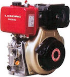 Nova LD170FΕ Diesel Engine 4 Stroke 5hp Maximum Revolutions 3000rpm with Cone and Starter