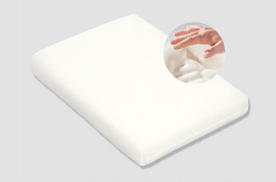 Greco Strom Baby Baby Sleep Pillow Memory Foam 12m+ White 25x35cm