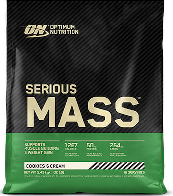 Optimum Nutrition Serious Mass με Γεύση Μπανάνα 5.4kg