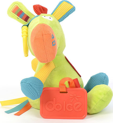 Dolce Animal Pony made of Fabric with Sounds for 0++ Months