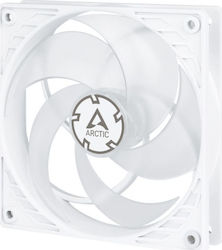 Arctic P12 PWM PST Ventilator Carcasă 120mm cu Conexiune 4-Pin 1buc White/Transparent