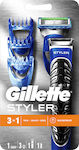 Gillette Styler Ξυριστική Μηχανή Προσώπου με Απλές Μπαταρίες
