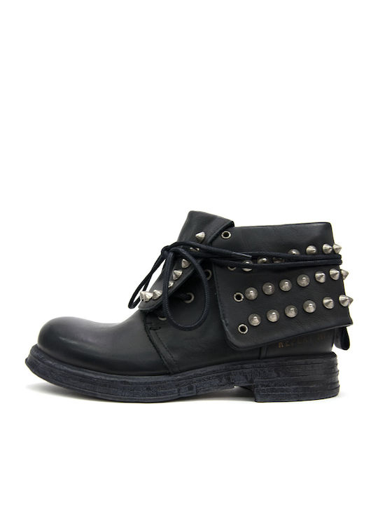 Replay Ankle Boots Μαύρα