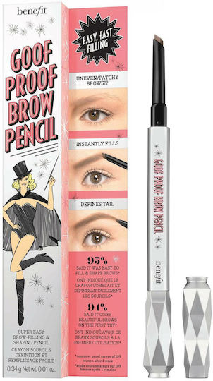 Benefit Goof Proof Waterproof Pencil for Eyebrows 3.5 Neutral Medium Brown