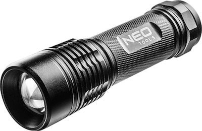 Neo Tools Taschenlampe LED mit maximaler Helligkeit 200lm