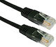 Powertech U/UTP Cat.5e (Gigabit) Мрежов Кабел Ethernet 2м Черен