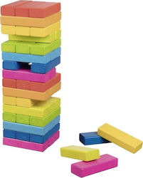 Goki Board Game Tumbling Tower Rainbow for 2 Players 4+ Years 56820 (EN)