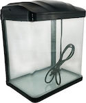 Sun-Sun HR-230 Fish Aquarium Capacity 10lt with Lighting, Filter and 23x16x28cm. Black