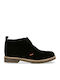 Suede Women's Ankle Boots Black