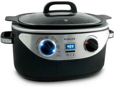 Singer MC-600D Multi-Function Cooker 5.5lt 1350W Black