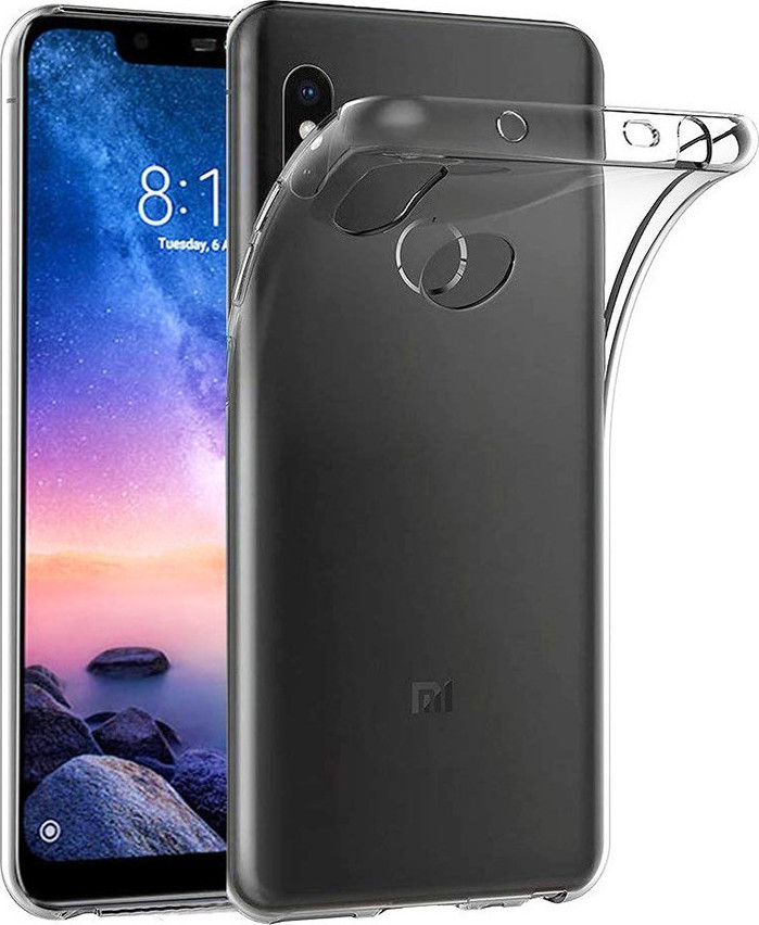 Redmi Note 6 Pro Back Panel Back Cover Σιλικόνης 0.5mm Διάφανο (Xiaomi Redmi Note 6 Pro) - Skroutz.gr