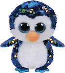 TY Plush Beanie Boos Flippable Blue Penguin for 3+ Years 23 cm