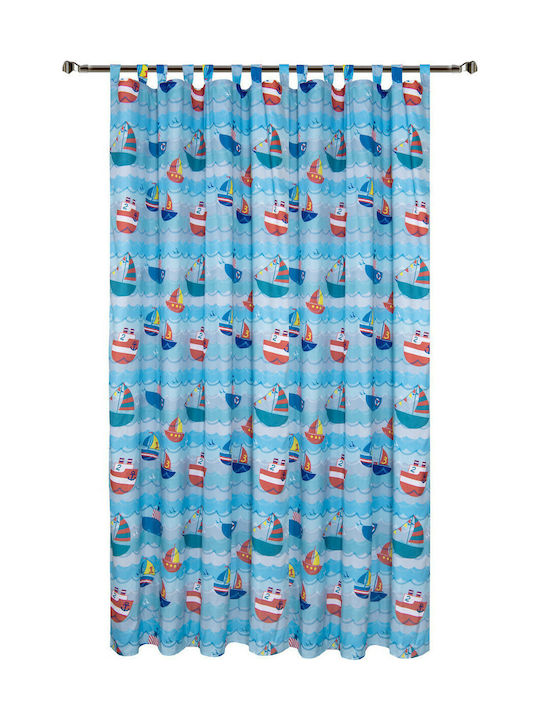 Vasilas Home Child Curtain 1 with Suspenders