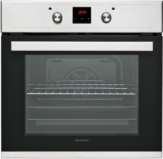 Sharp Фурна Под Плота 69л Капацитет Ширина 59.5см Inox