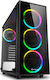 Sharkoon TG4 RGB Gaming Midi Tower Computer Case with Window Panel Black