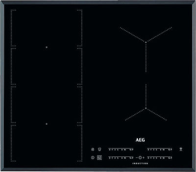 AEG Autonomous Cooktop with Induction Burners and Locking Function 59x52cm