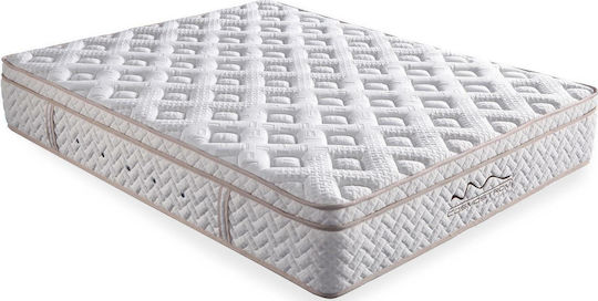Cosmostrom Memory Silk Ημίδιπλο Ανατομικό Στρώμα Memory Foam / Foam 120x200x30cm με Ανεξάρτητα Ελατήρια & Ανώστρωμα