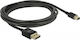 DeLock Mini-DisplayPort-Stecker Kabel - DisplayPort-Stecker Kabel 2m Schwarz