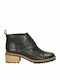 Clarks Balmer Thea Piele Ghete dama Negru