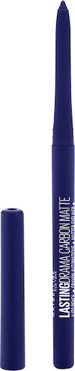 Maybelline Lasting Drama Carbon Matte Gel Μαλακό Μολύβι Ματιών 820 Navy