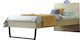 Anatoli Kids Bed Classic Single Light Blue for Mattress 90x190cm