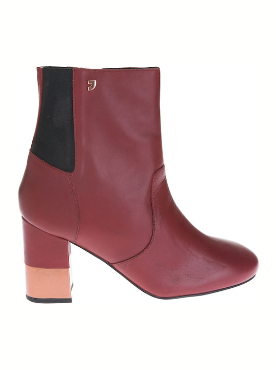 Gioseppo Leder Damen Chelsea Stiefeletten mit h...