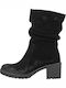 Commanchero Original Suede Women's Ankle Boots Black