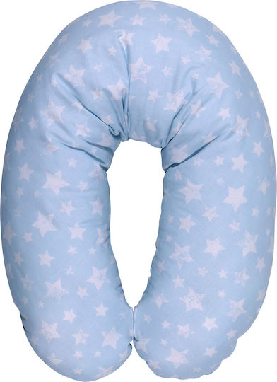 Lorelli Pregnancy & Breast Feeding Pillow Little Stars Blue 190cm