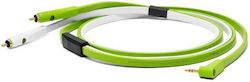 Oyaide 3.5mm Male - RCA Male Green Audio Cable 1.5m with Gold Plated Terminals d+ MYR class B Oyaide 3.5mm Male - RCA Male Green Audio Cable 1.5m with Gold Plated Terminals d+ MYR class B