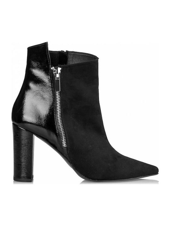 Mairiboo for Envie Wildleder Damen Knöchelstiefel Schwarz