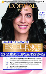 L'Oreal Paris Excellence Creme 200 Castaniu Foarte închisă Profundă L'Oreal Paris Excellence Creme 200 Castaniu Foarte închisă Profundă