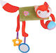 Lorelli Animal Hug Me Activity made of Fabric with Sounds for 0++ Months