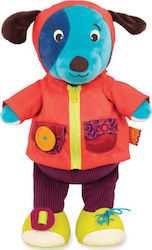 B.Toys Animal Dress Me Up Dog made of Fabric with Sounds for 24++ Months