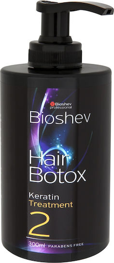 Bioshev Professional Botox Keratin Treatment 2 Haarmaske für Anti-Frizz mit Keratin 300ml