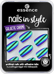 Essence Nails In Style 06 Across Universe 12τμχ Colored False Nail Tip Multicolour 12pcs