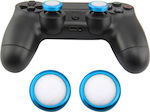 Thumb Grips White/Blue Thumb Grips for PS4 In White Colour