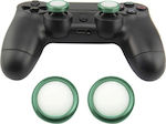 Thumb Grips White/Green Thumb Grips for PS4 In White Colour