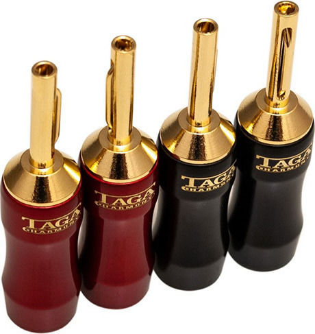 Taga Harmony Stecker Banane männlich 4Stück Mehrfarbig (TCB-008)