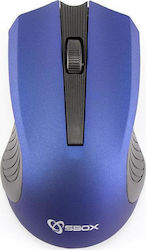 Sbox WM-373 Безжичен Ергономичен Мишка Син