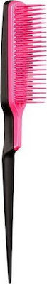 Tangle Teezer Back Combing Pink Embrace Brush Hair for Hair Volumizing