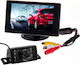 Car Reverse Camera with Screen and Night Vision Universal