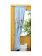 Fennel Kinder Vorhang Marienkäfer mit Borte Hellblau ZOU-BD-079 150x250cm