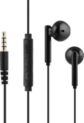 Crystal Audio IE-02 In-ear Handsfree με Βύσμα 3.5mm Μαύρο