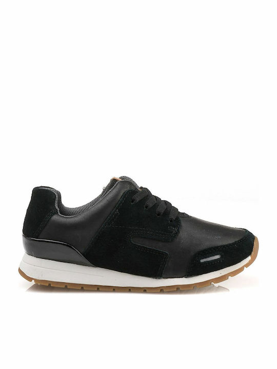 Clarks Încălțăminte Sport pentru Copii talpa joasa Myles Street Anatomic Negre