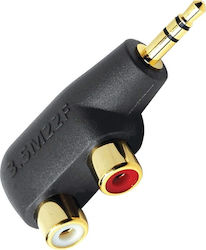 Audioquest 3.5mm männlich zu RCA 2x weiblich 1Stück