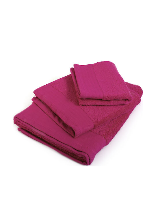 Dimcol Prosop de corp Pene 80x150cm. Fuchsia Gr...