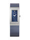 Bering Time Classic Watch with Blue Metal Bracelet