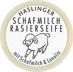 Haslinger Sheepmilk & Lanolin Σαπούνι Ξυρίσματος 60gr