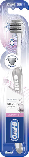Oral-B Gum Care Ultra Thin Silver Οδοντόβουρτσα Ultra Soft Ασημί